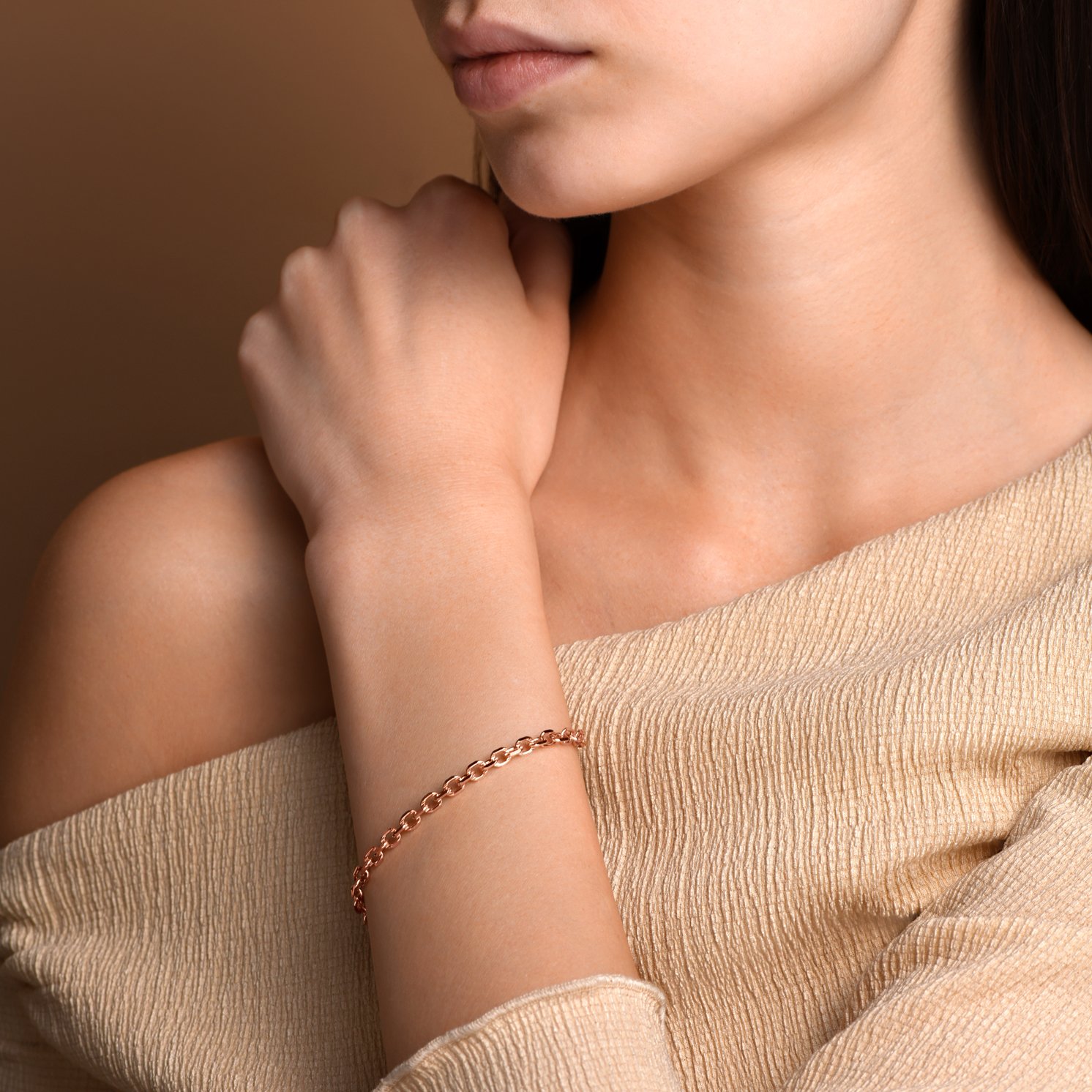 Золотой браслет полновесный