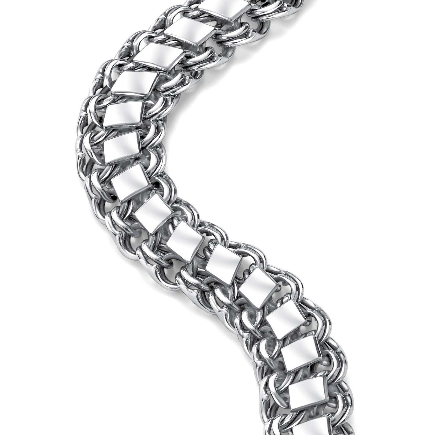 Серебряный браслет ручной работы полновесный