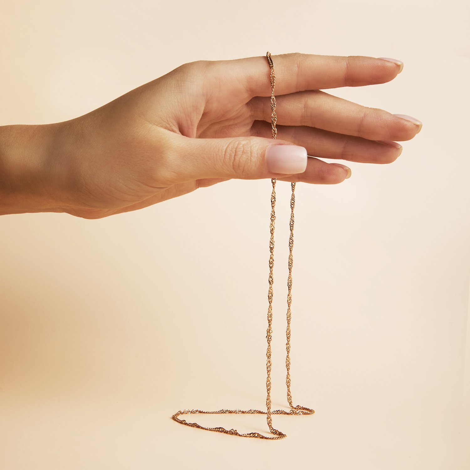 Золотая цепь облегченная