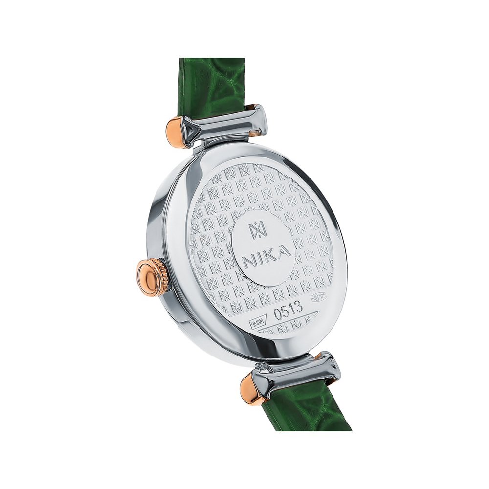 Женские часы из золота и серебра НИКА Lady 1310.0.19.87B