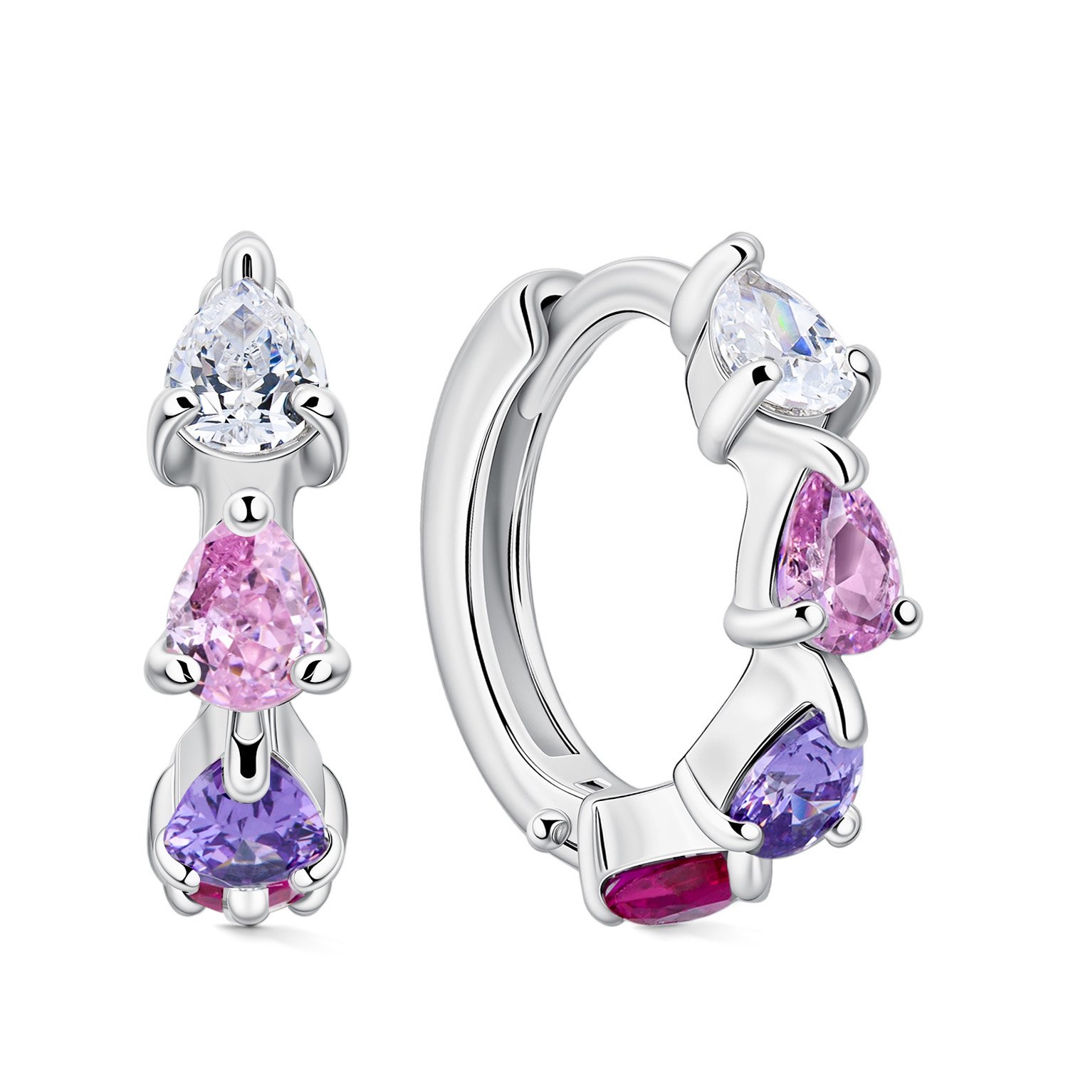 Фото «Серебряные серьги с фианитами»