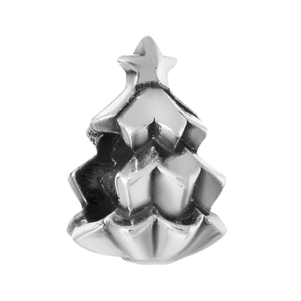 Подвеска-шарм Елка из серебра