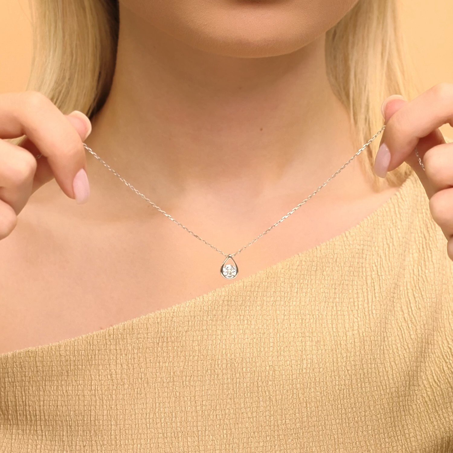 Фото «Золотая подвеска SMART DIAMONDS 0,58 карата»