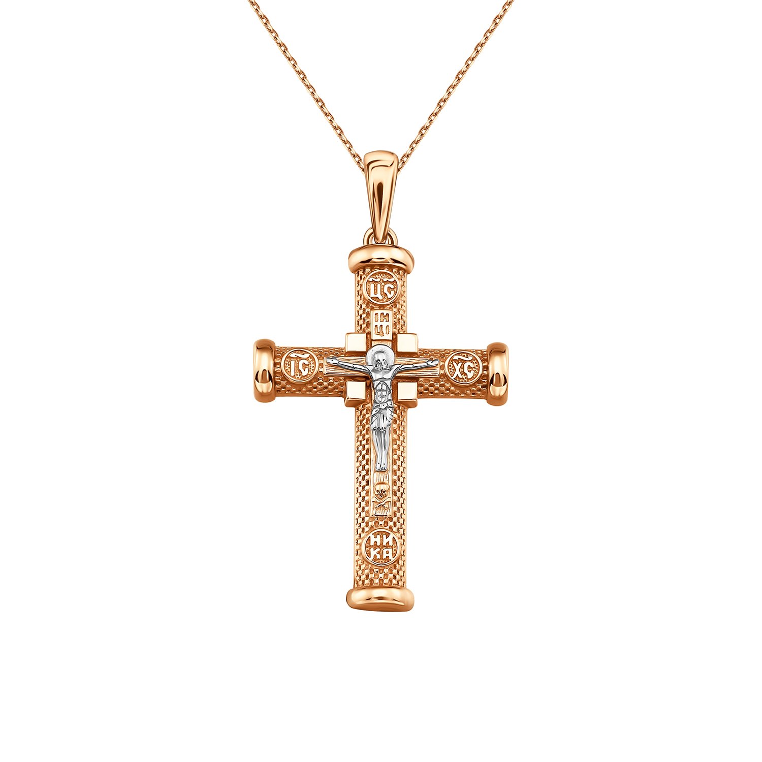 Золотой православный крест