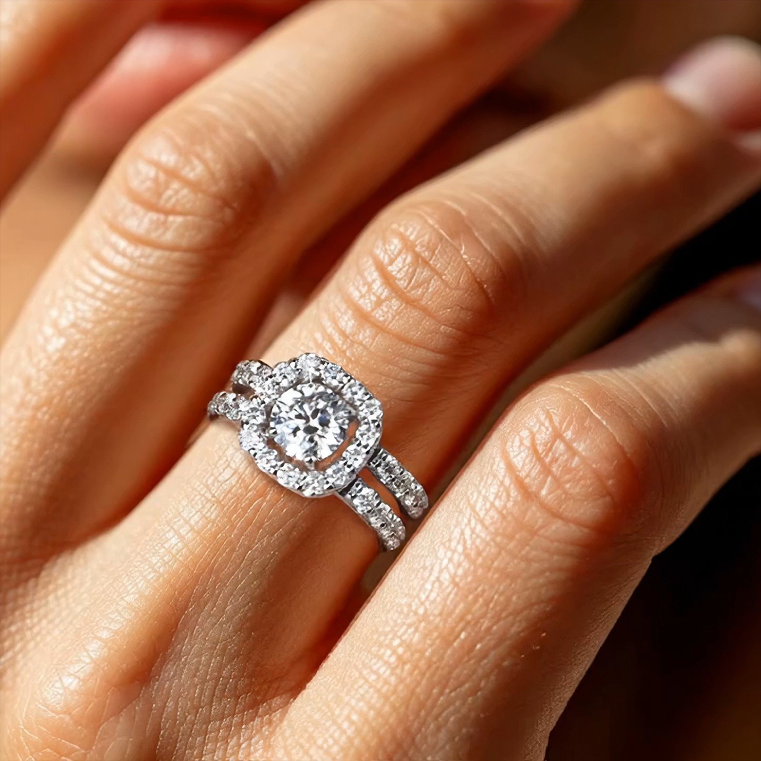 Фото «Золотое кольцо SMART DIAMONDS 2,02 карата»