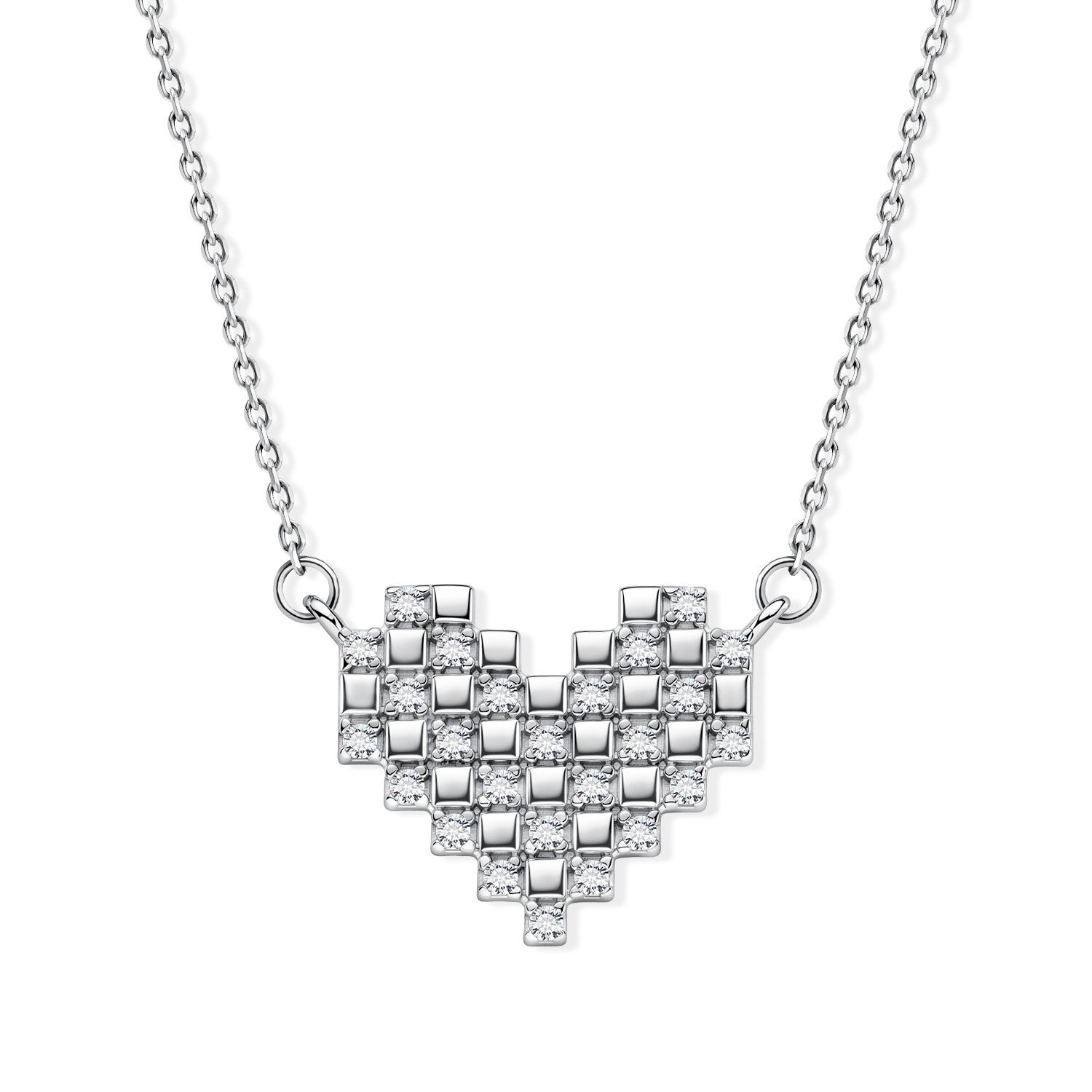 Фото «Серебряное колье с фианитами»