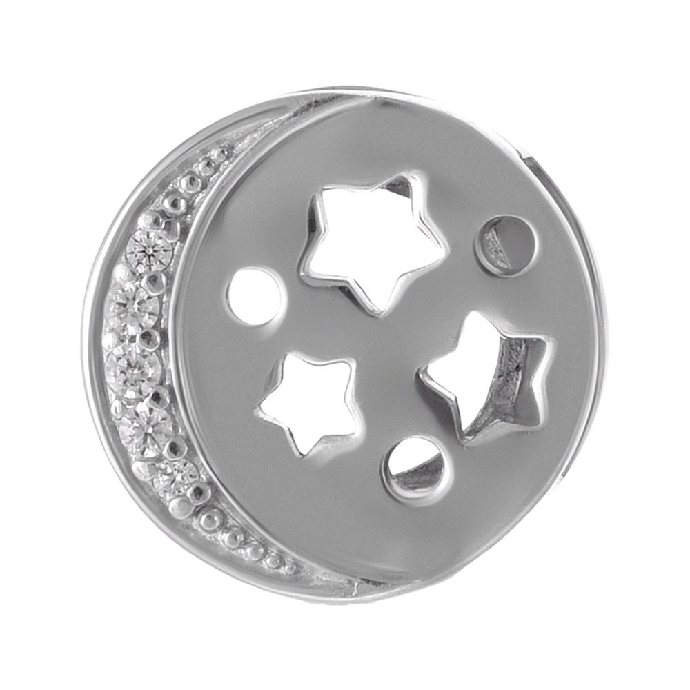 Подвеска-шарм TALANT Звезда из серебра с фианитами