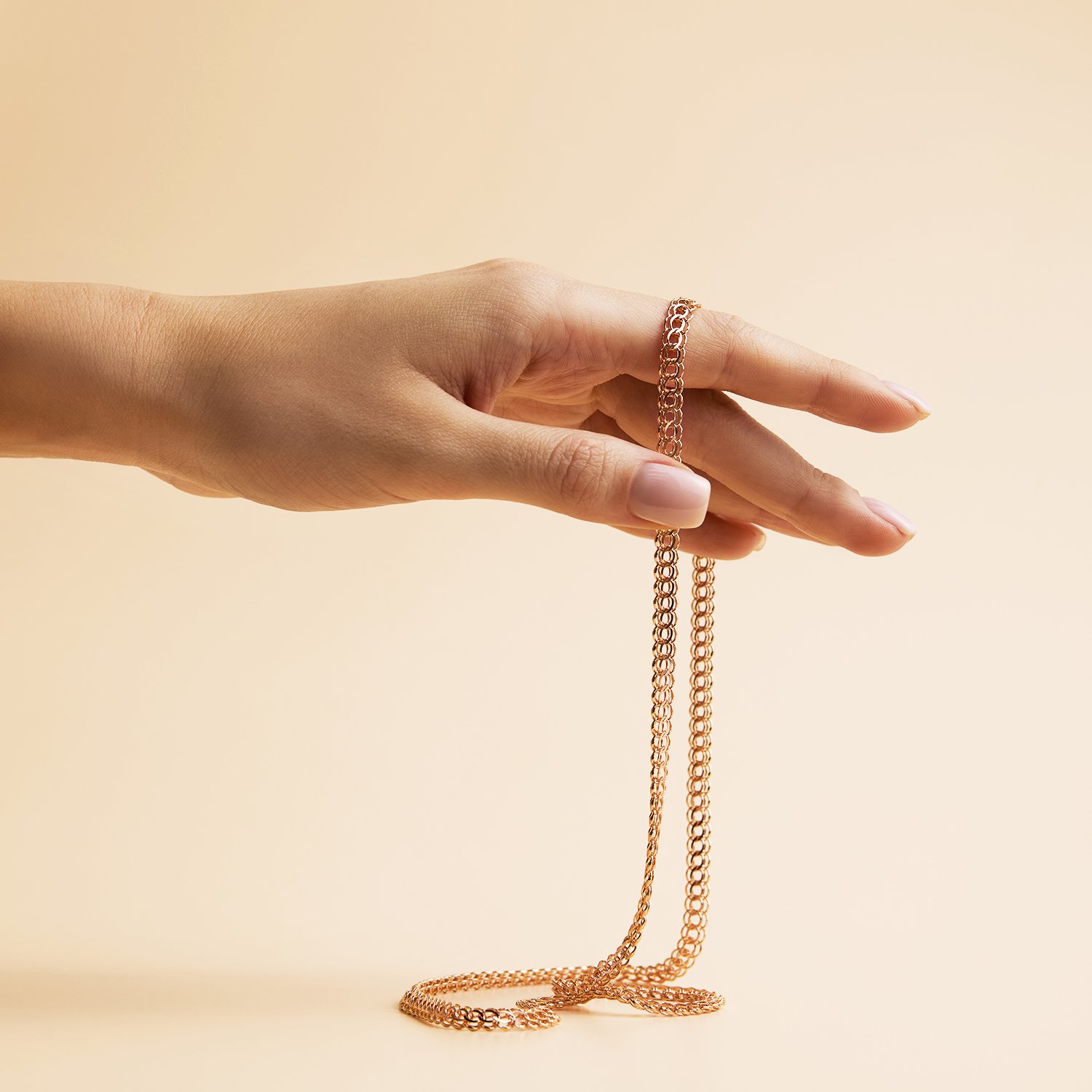 Золотая цепь полновесная