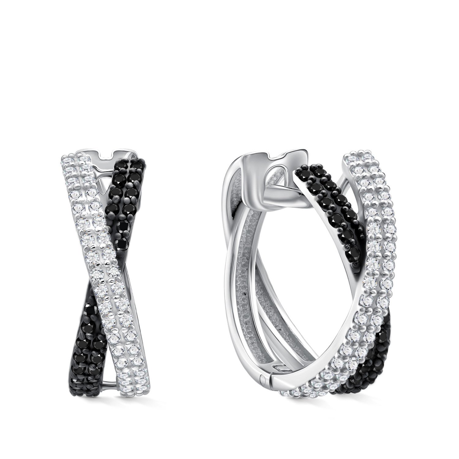 Фото «Золотые серьги с бриллиантами»