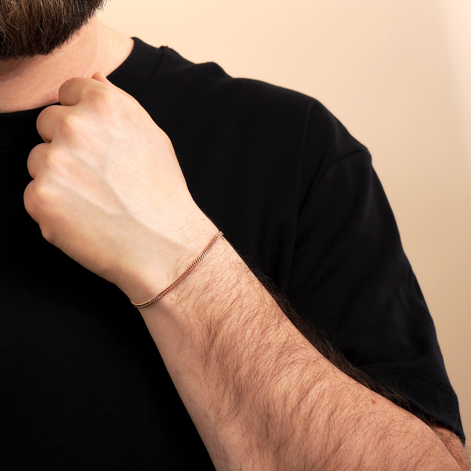 Золотой браслет полновесный