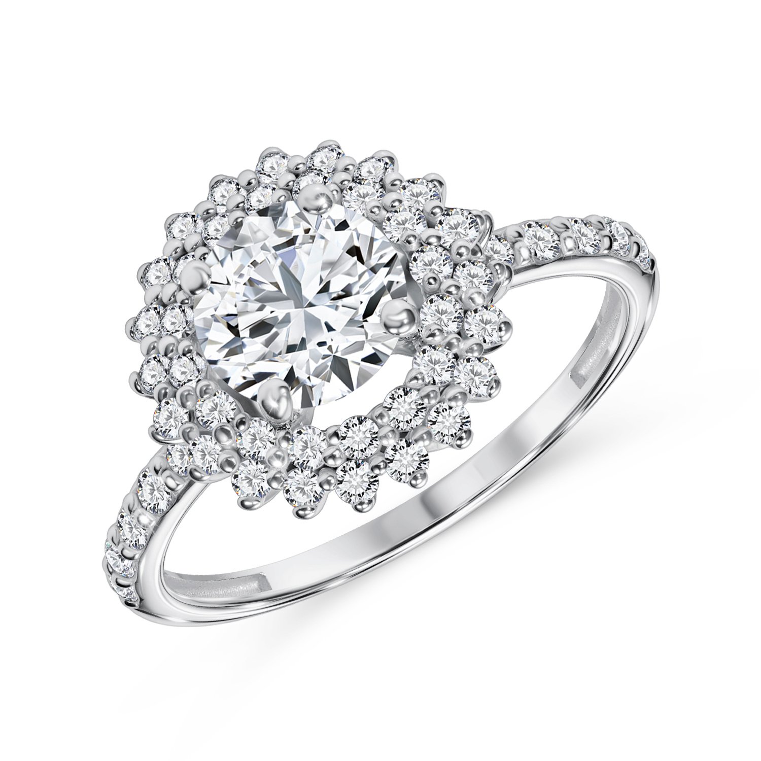 Фото «Золотое кольцо SMART DIAMONDS 1,5 карата»