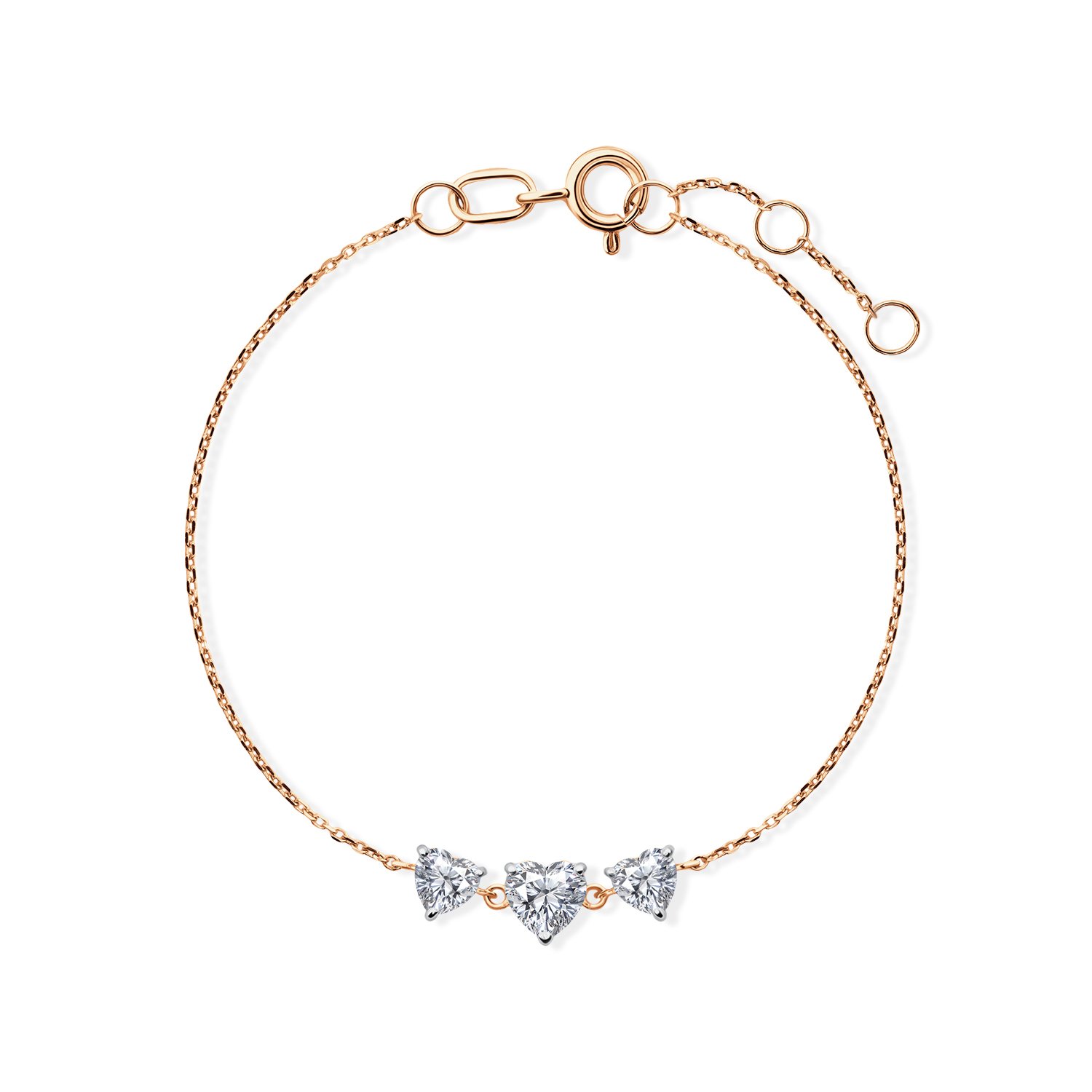 Фото «Золотой браслет с фианитами»