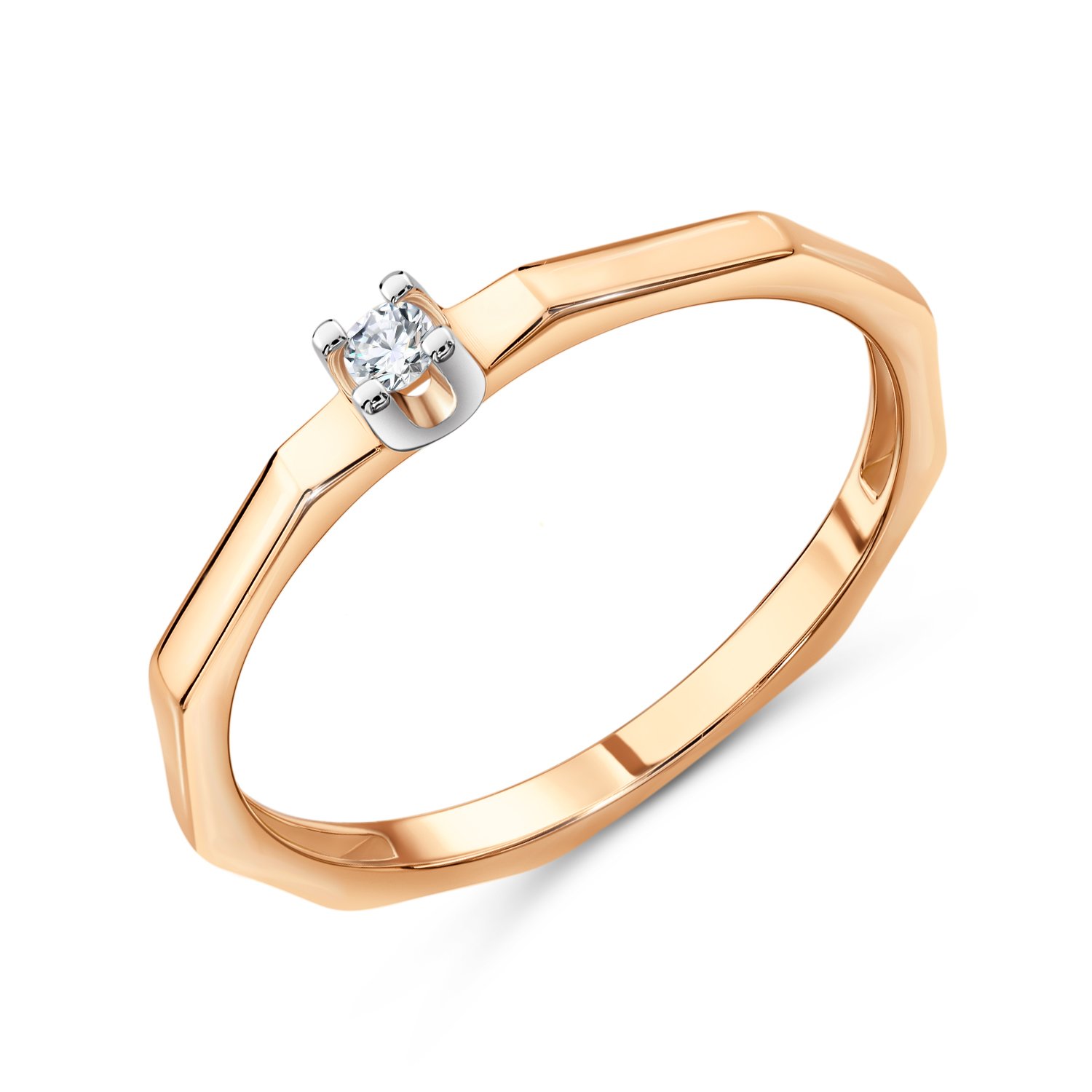 Фото «Золотое кольцо с бриллиантом»