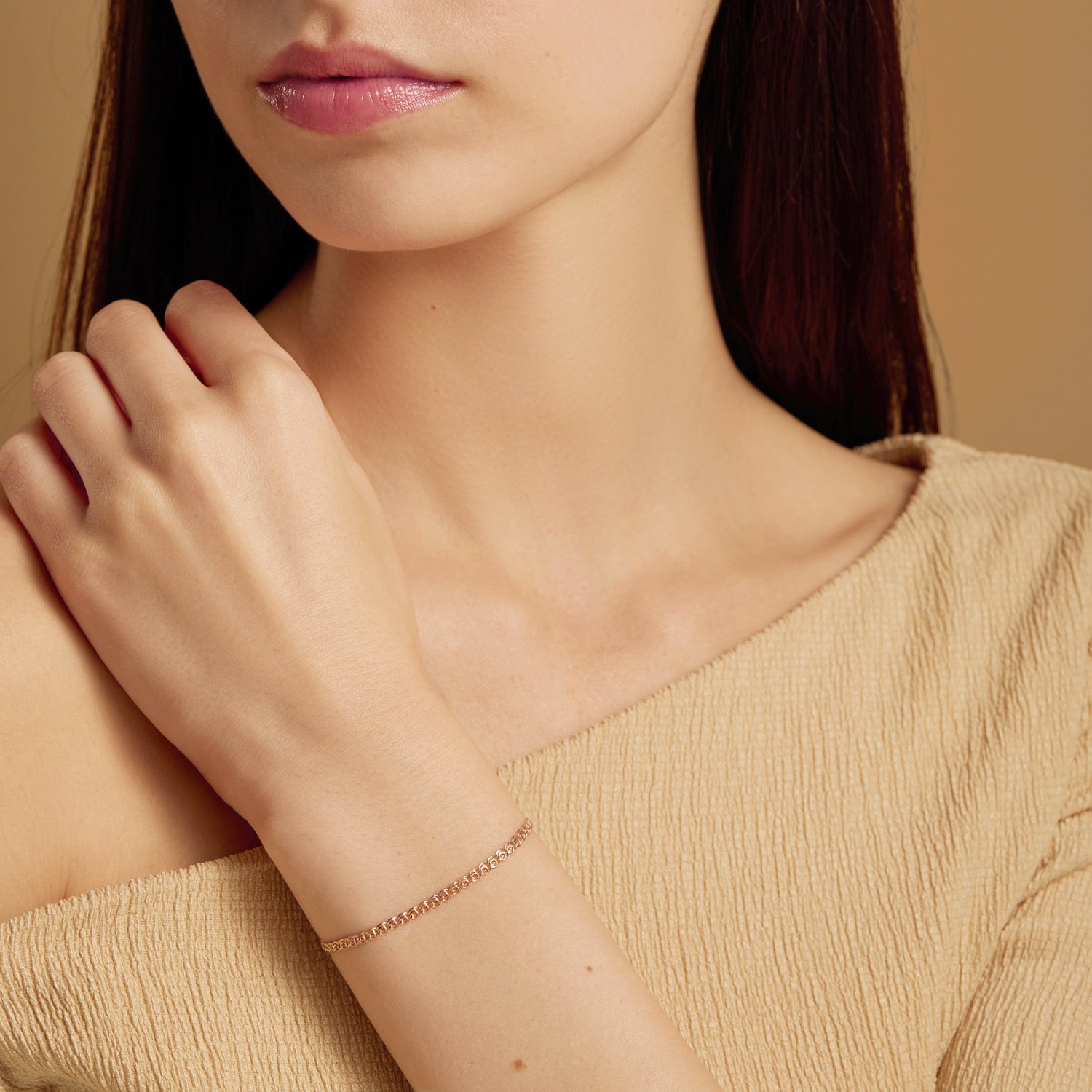 Золотой браслет полновесный