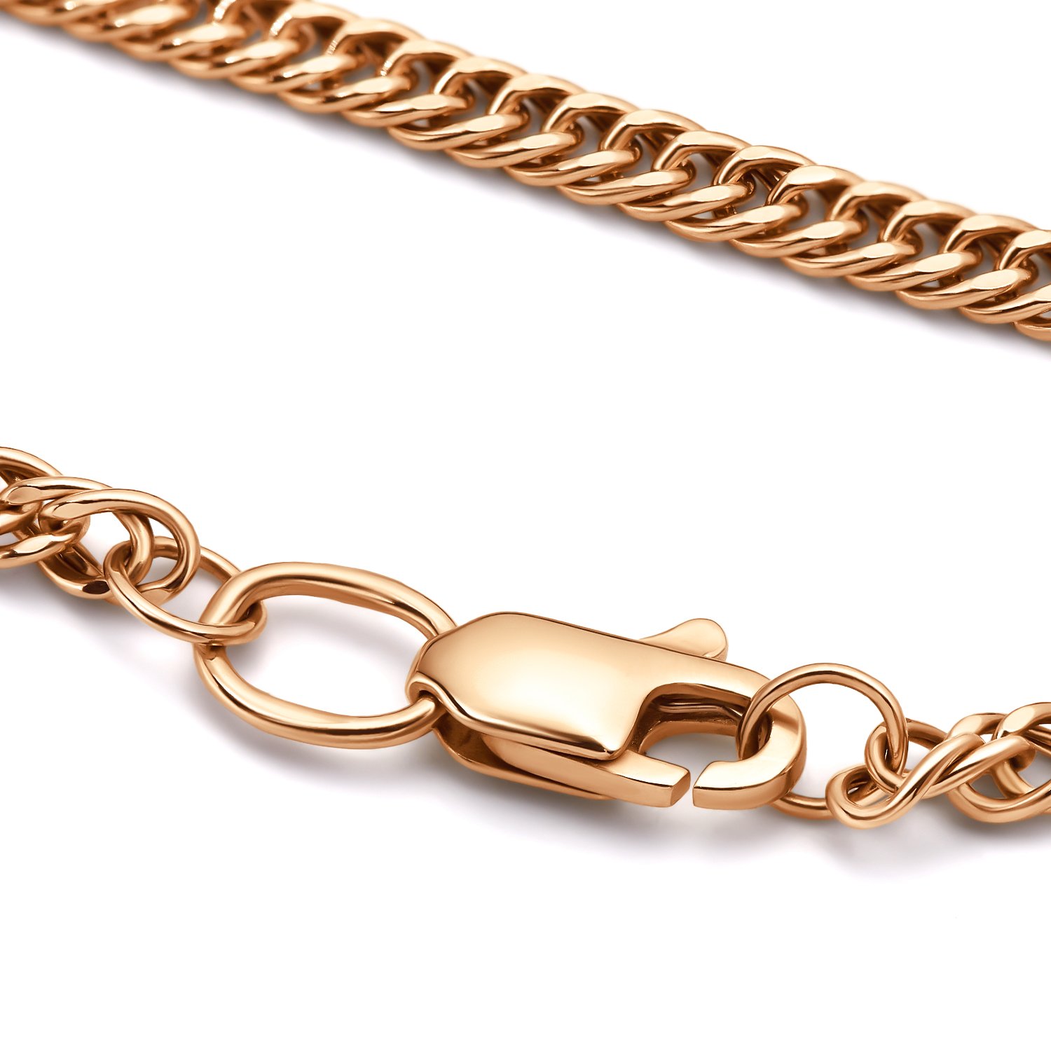 Золотой браслет облегченный