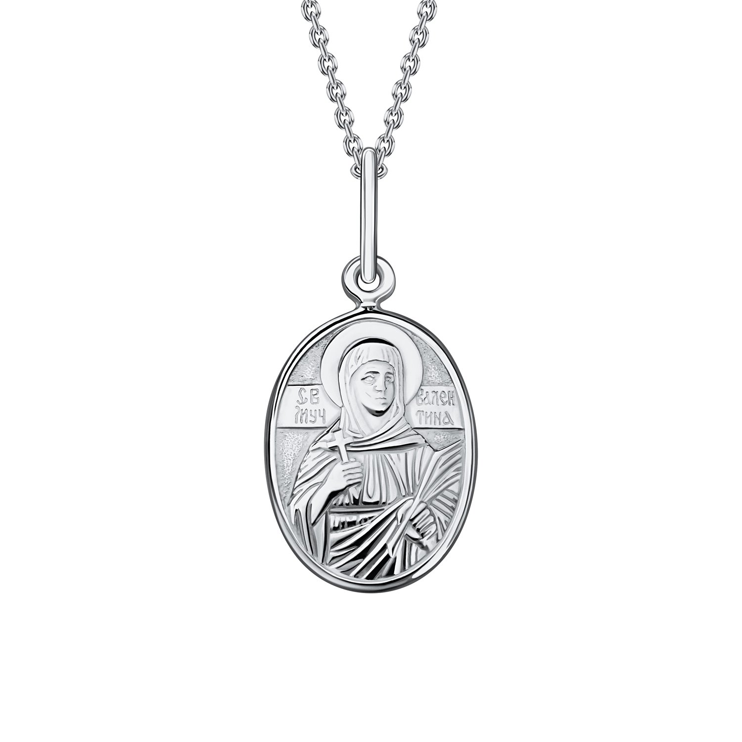 Серебряная подвеска Икона