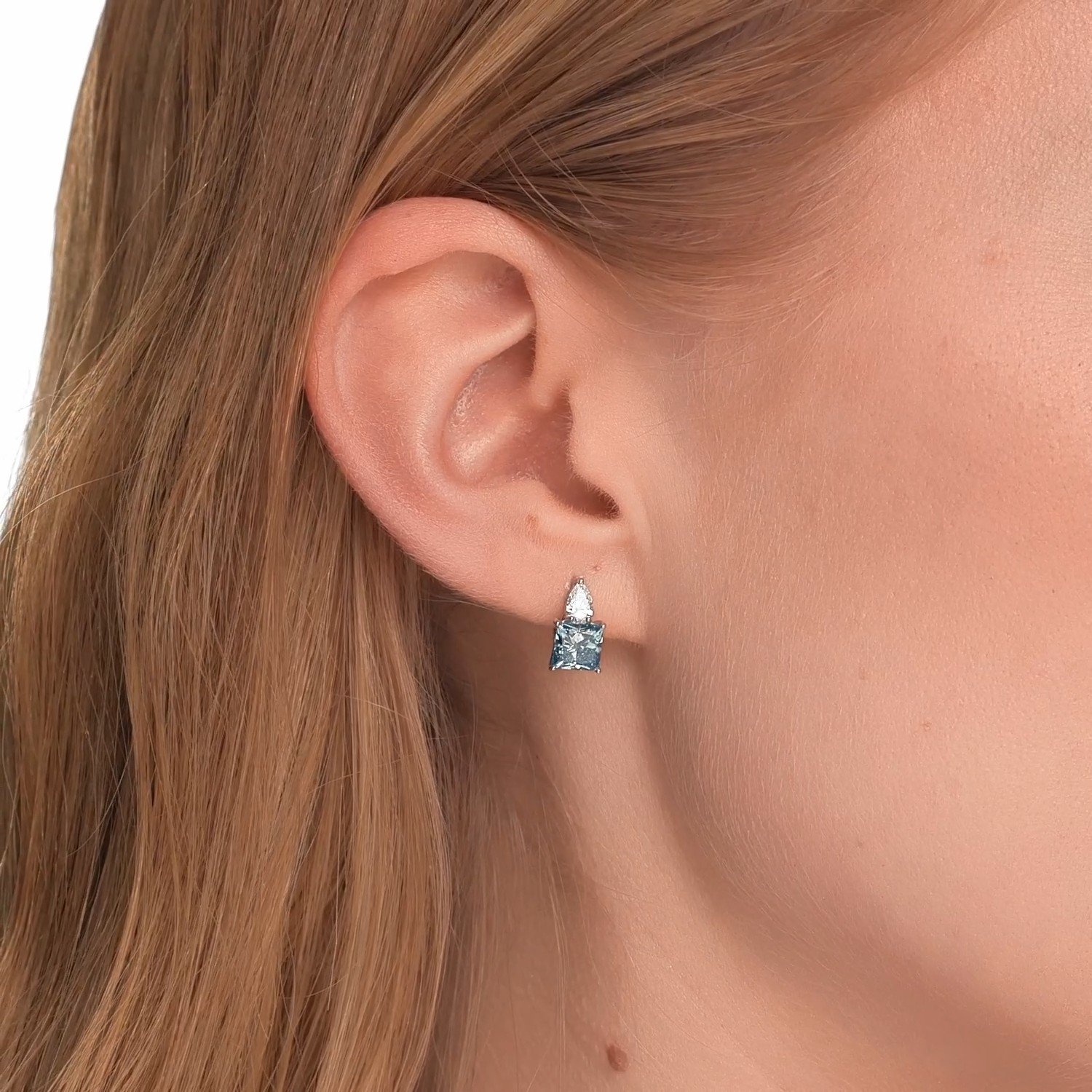Золотые серьги SMART DIAMONDS 2,55 карата