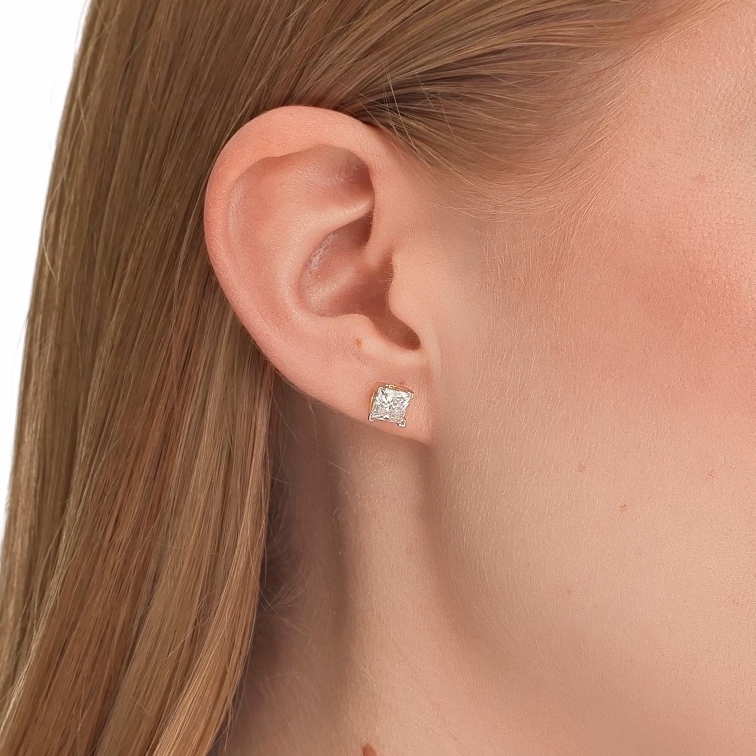 Золотые серьги SMART DIAMONDS 2,12 карата