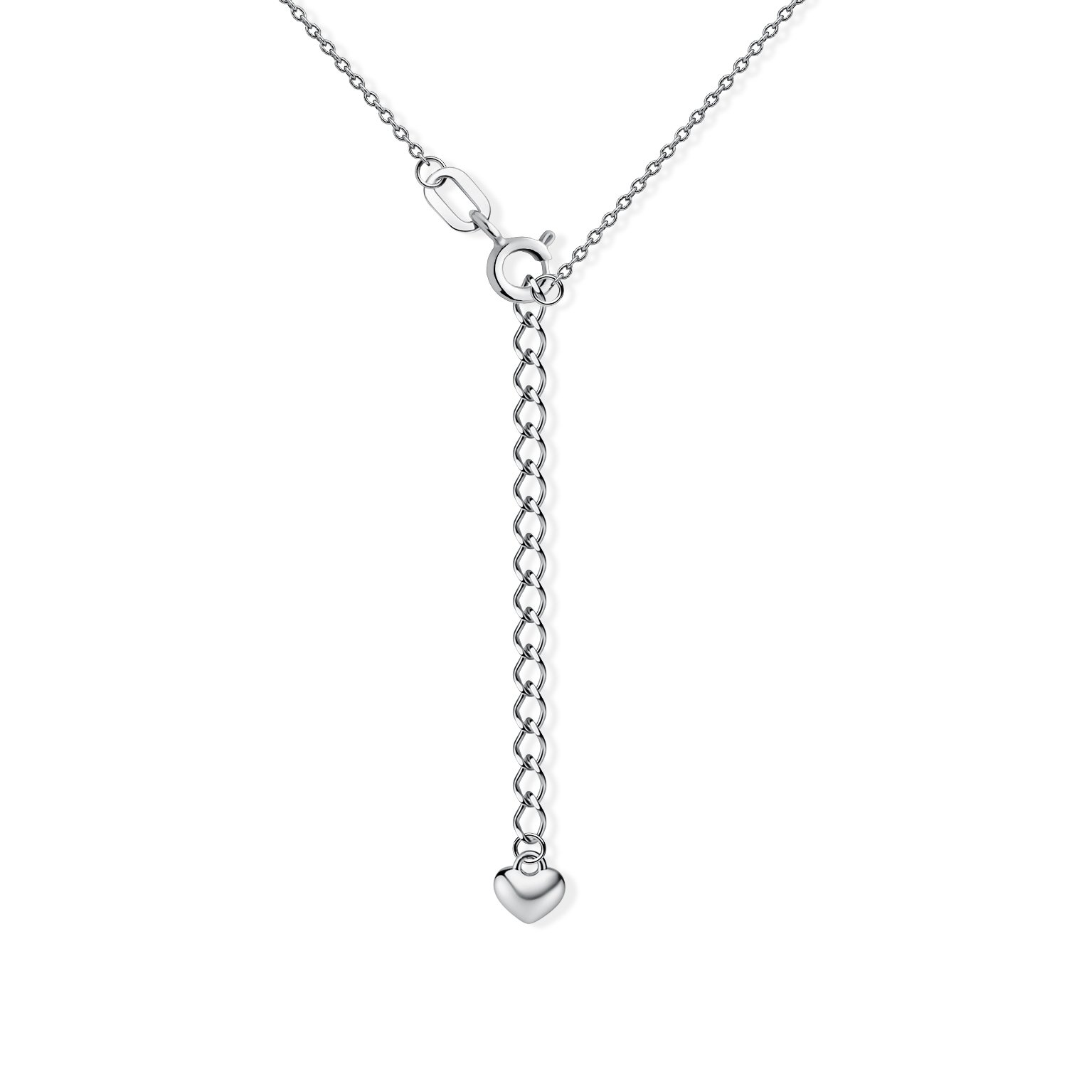 Серебряное колье с фианитами
