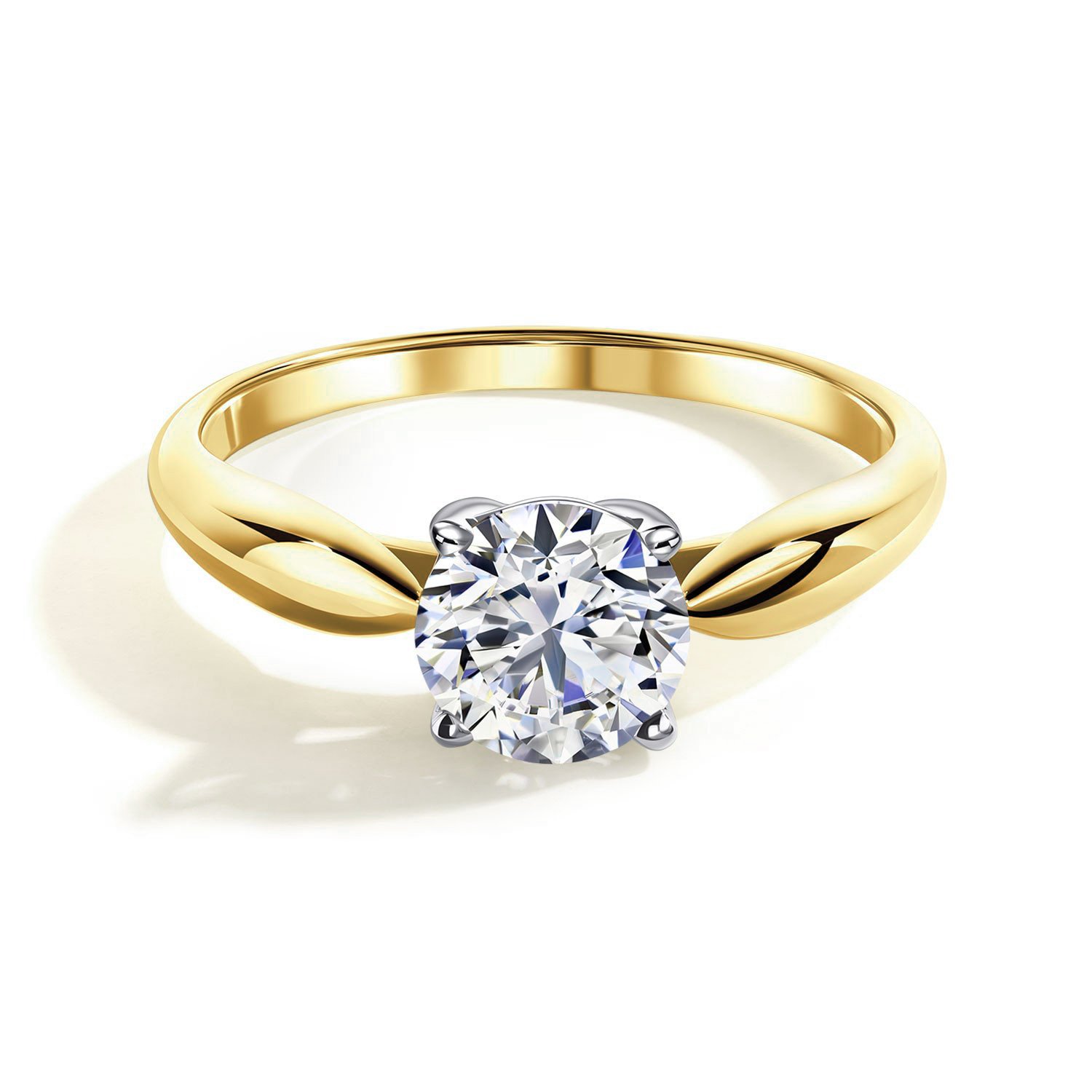 Золотое кольцо SMART DIAMONDS 1,05 карата