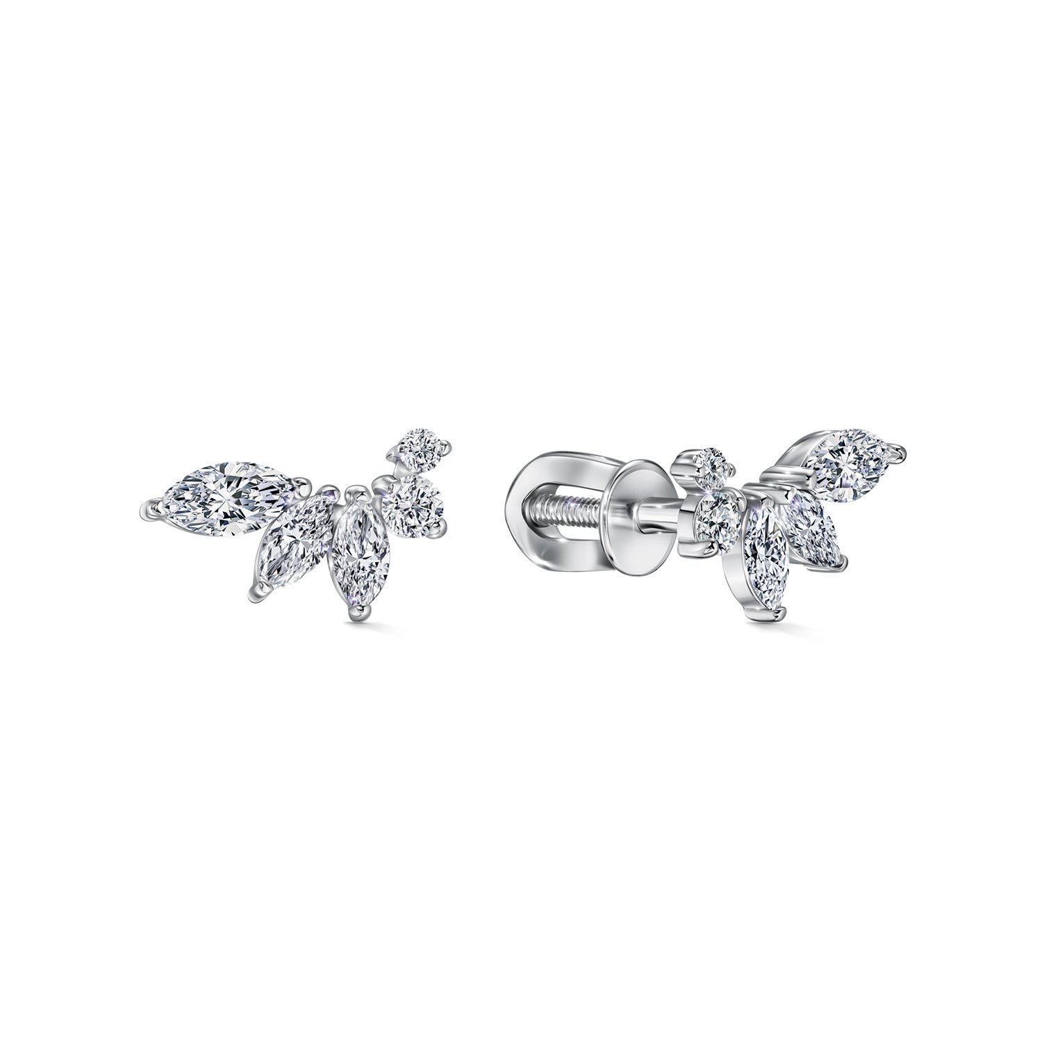Фото «Золотые серьги SMART DIAMONDS»