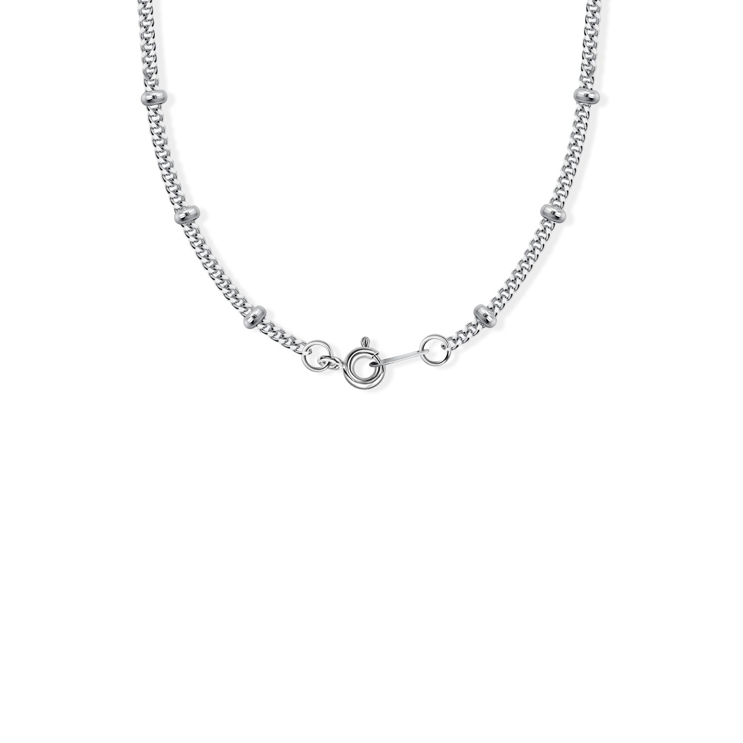 Серебряное колье