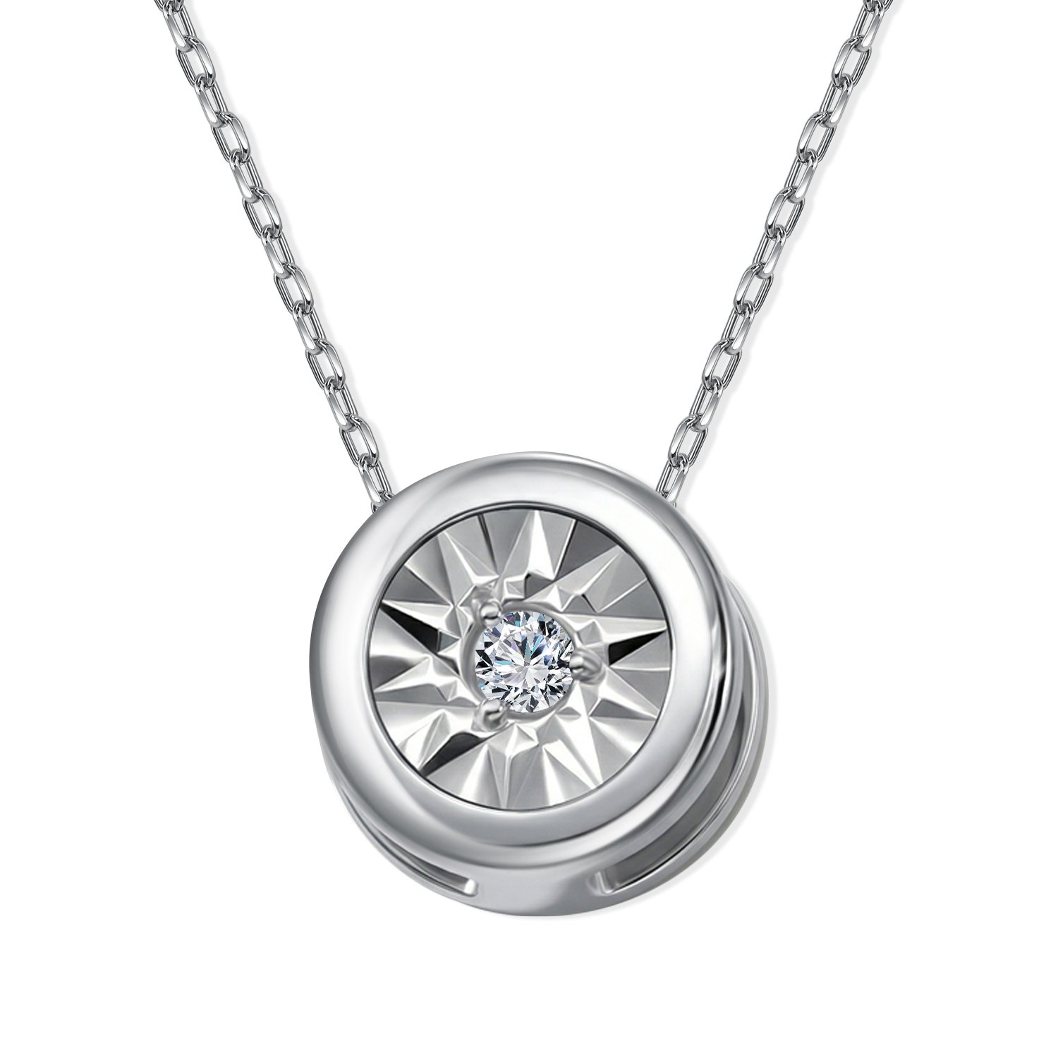 Фото «Золотая подвеска с бриллиантом»