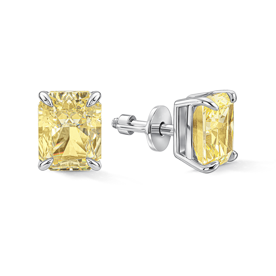 Фото «Серебряные серьги с фианитами»