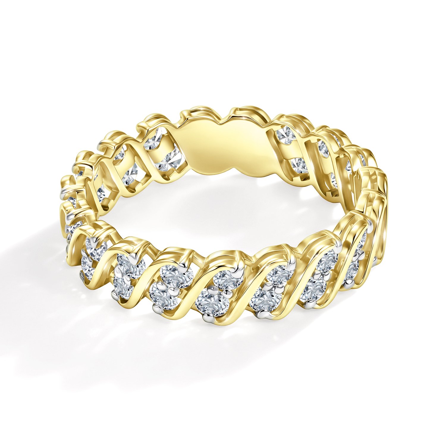 Золотое кольцо SMART DIAMONDS