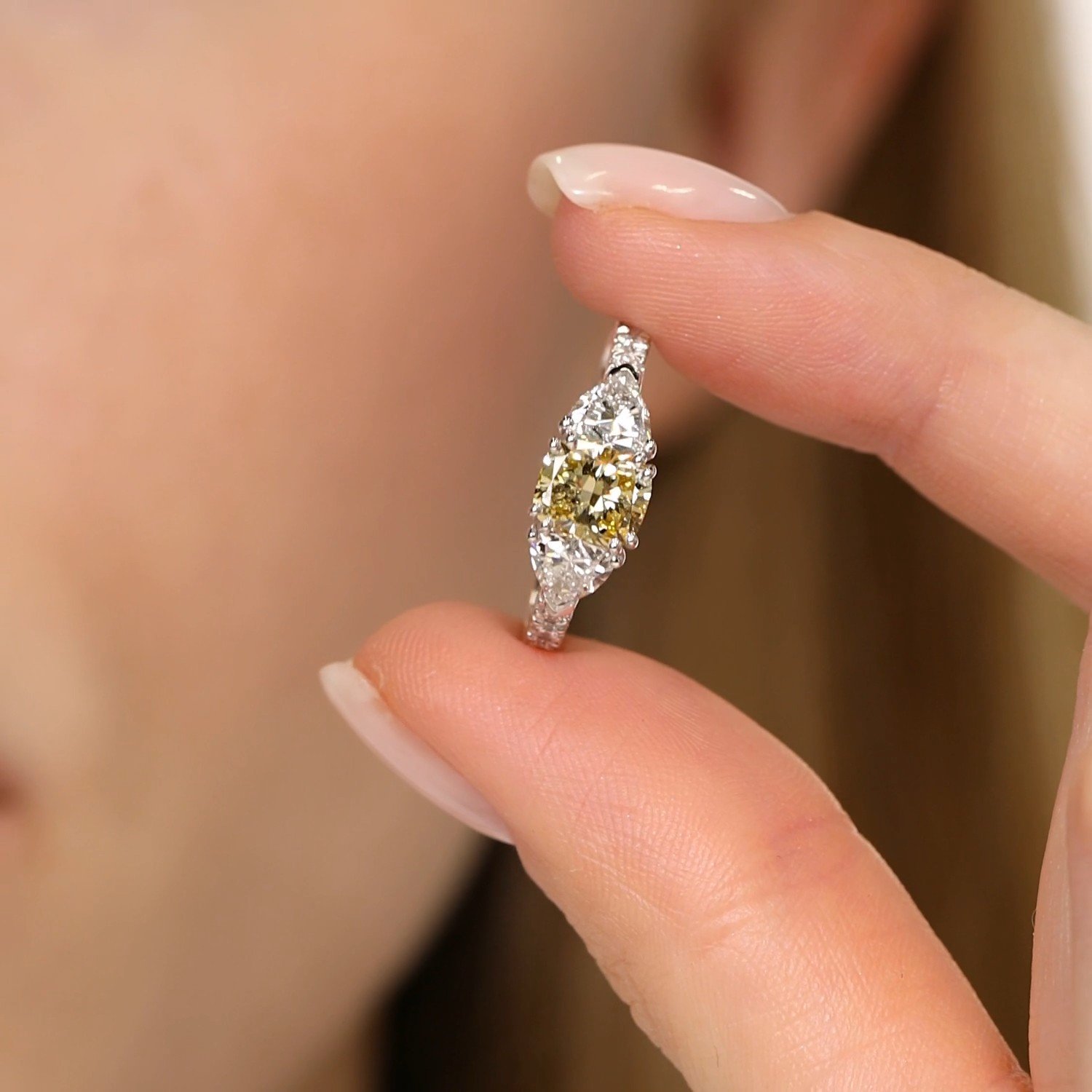 Фото «Золотое кольцо SMART DIAMONDS 3,14 карата»
