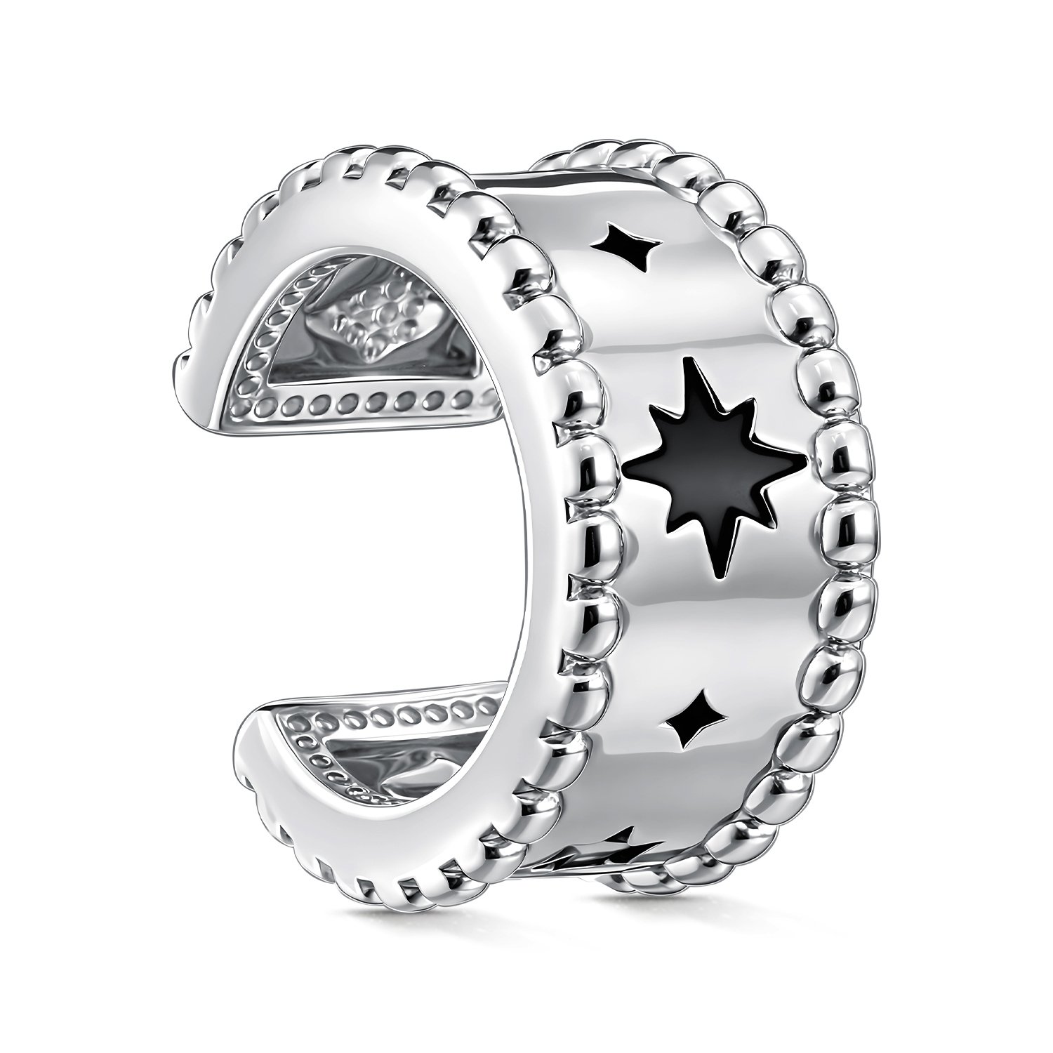 Фото «Серебряная серьга с эмалью»