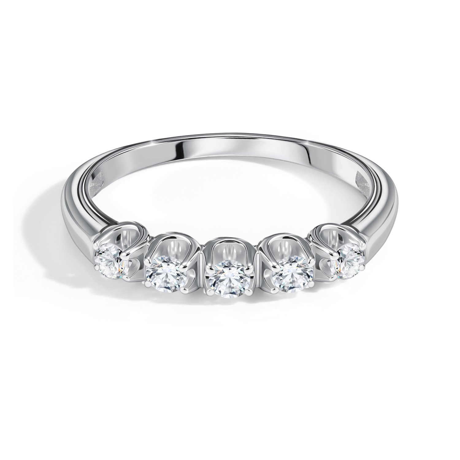 Золотое кольцо с бриллиантами