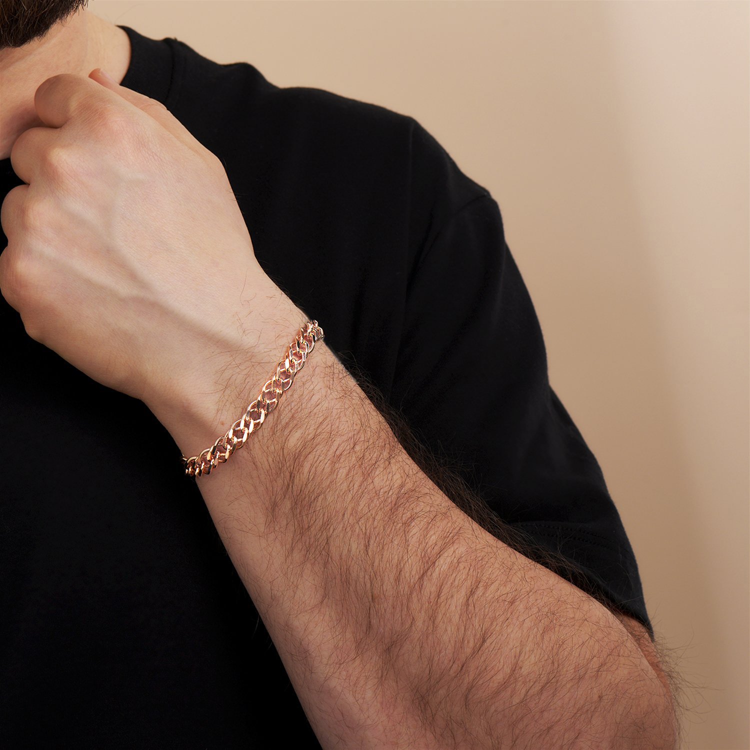 Золотой браслет полновесный