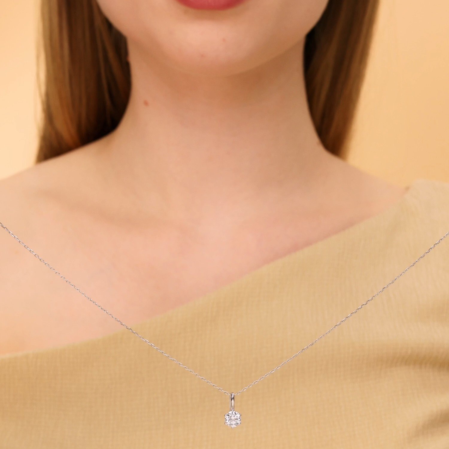 Золотая подвеска SMART DIAMONDS 1,03 карата