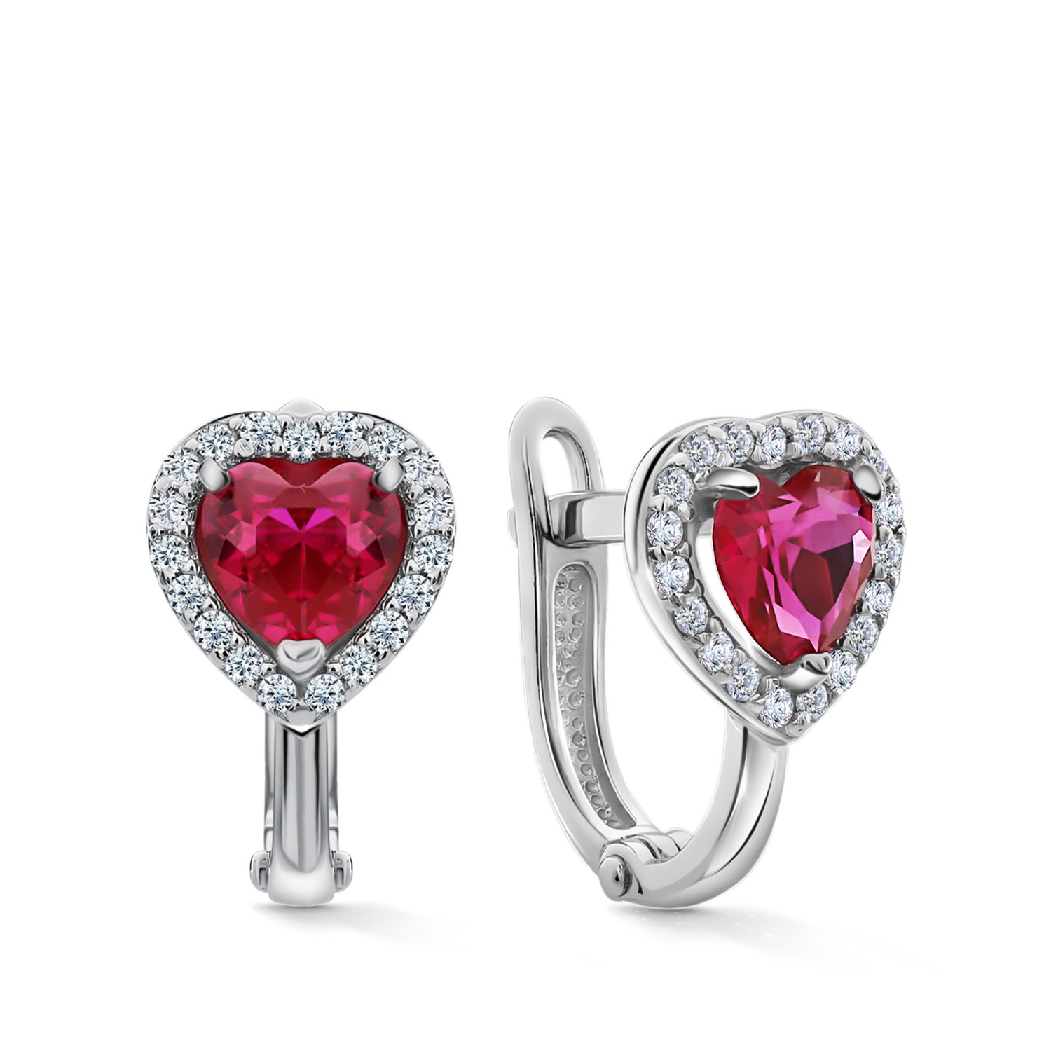 Фото «Серебряные серьги с фианитами»