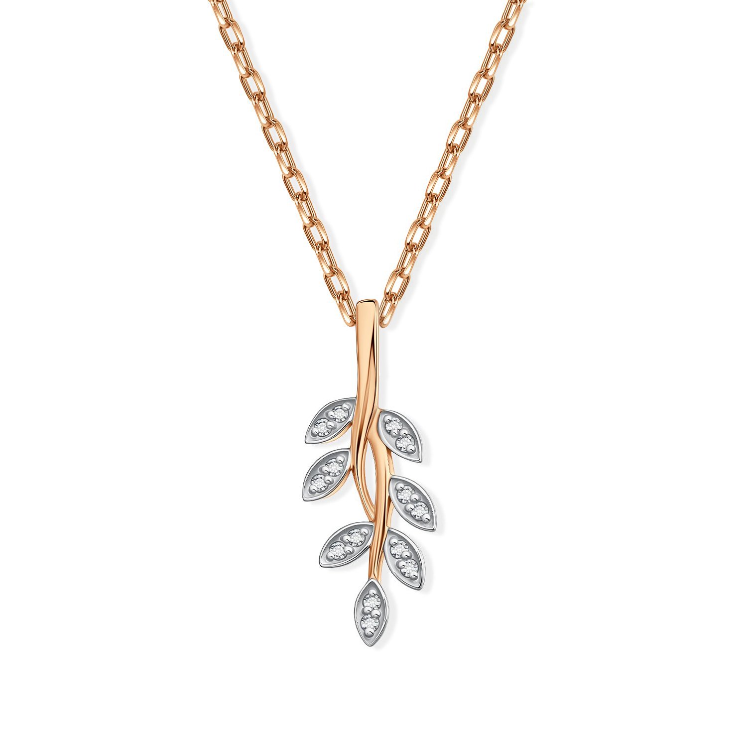 Фото «Золотая подвеска с бриллиантами»