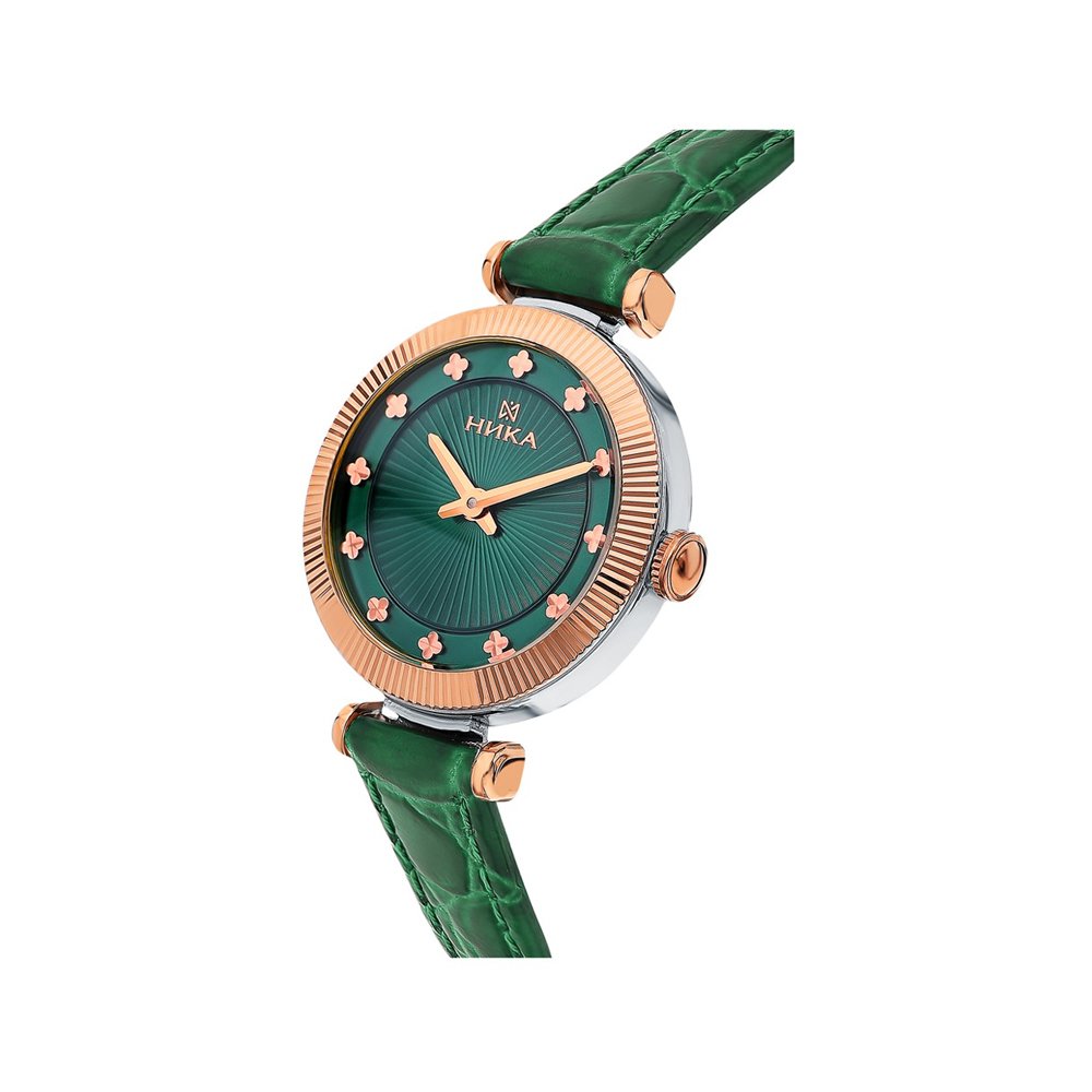 Женские часы из золота и серебра НИКА Lady 1310.0.19.87B