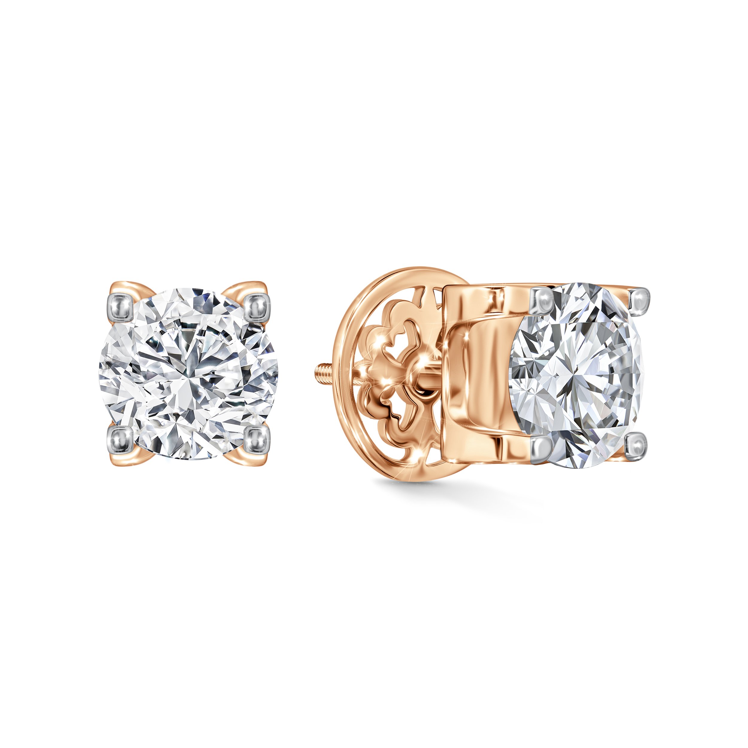 Фото «Золотые серьги SMART DIAMONDS»