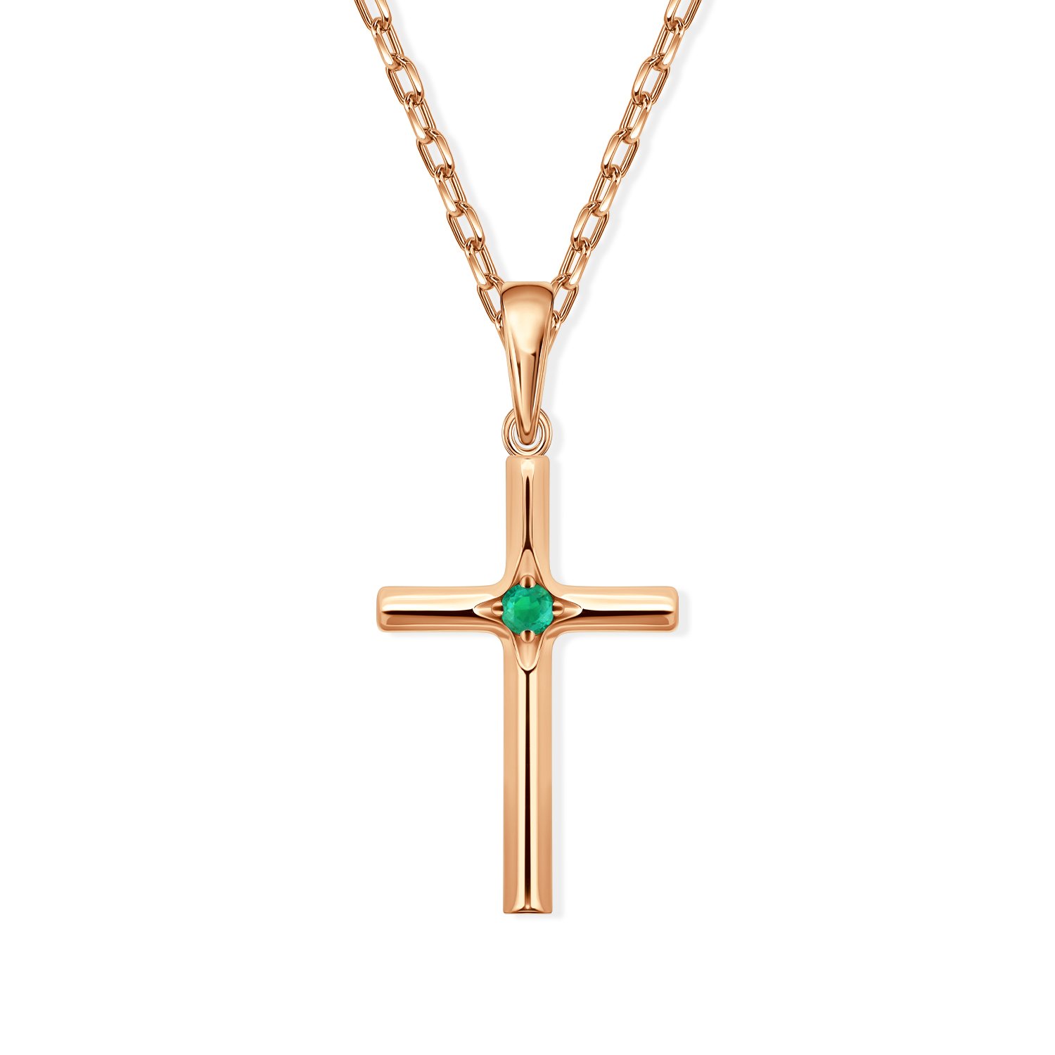 Фото «Золотая подвеска с изумрудом»