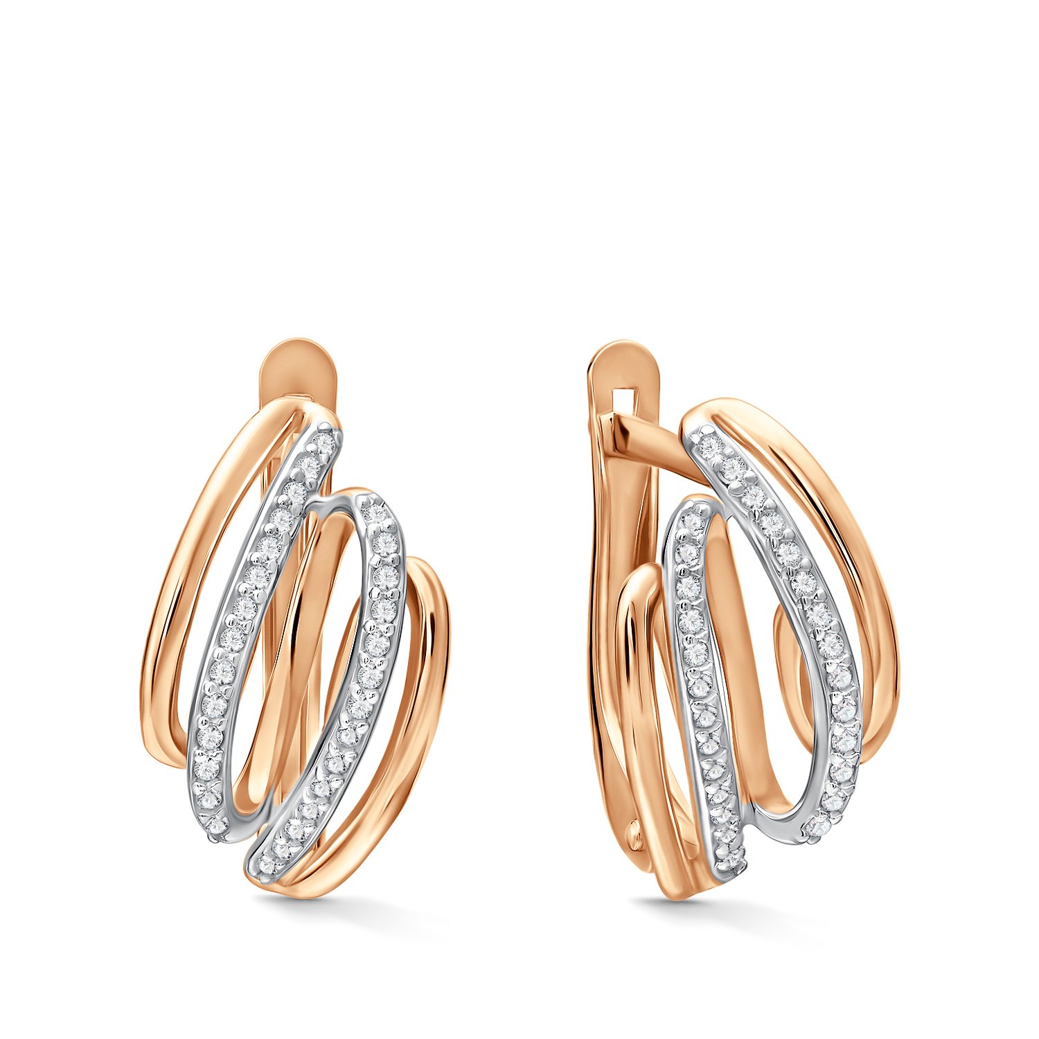 Фото «Серьги, фианит»