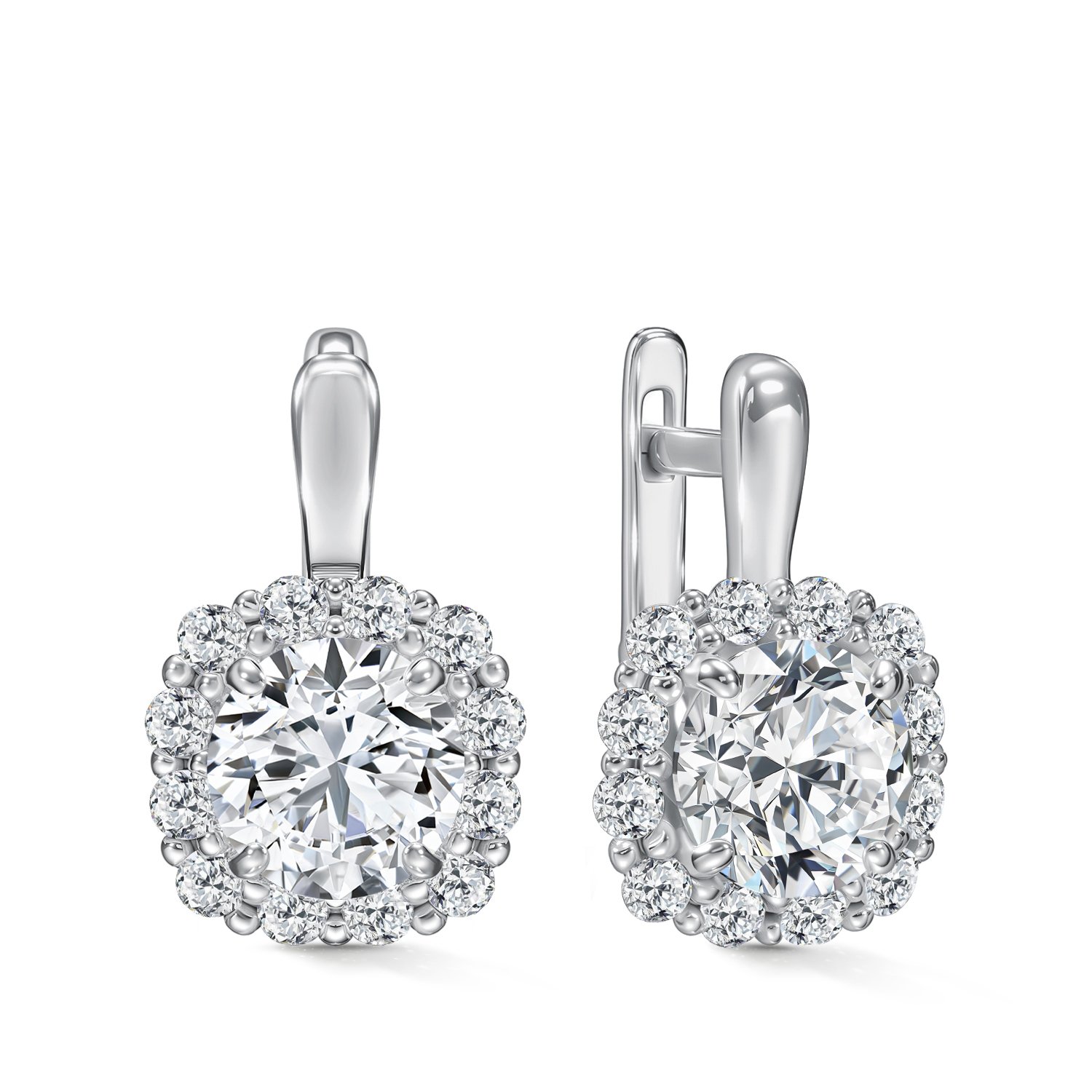 Фото «Золотые серьги SMART DIAMONDS 2,64 карата»