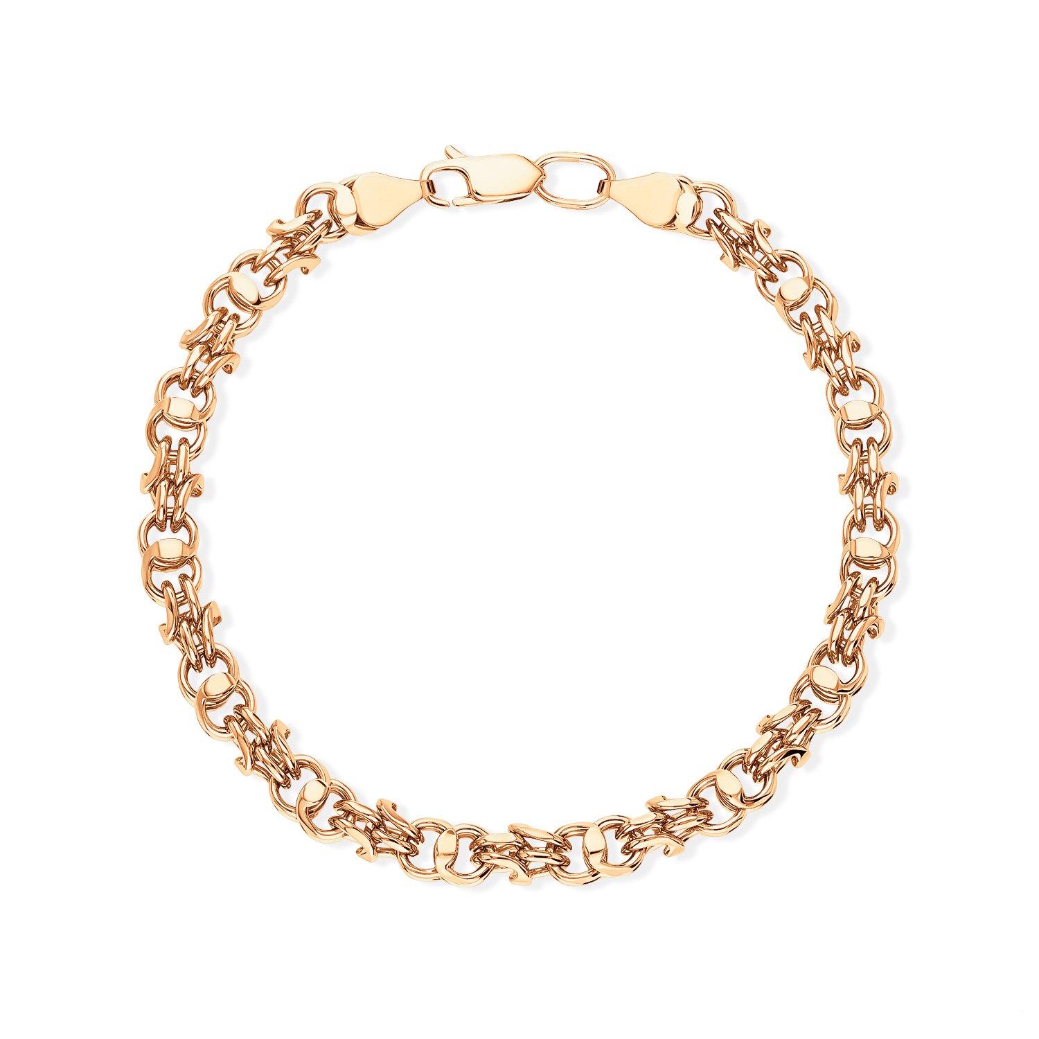 Фото «Золотой браслет ручной работы полновесный»