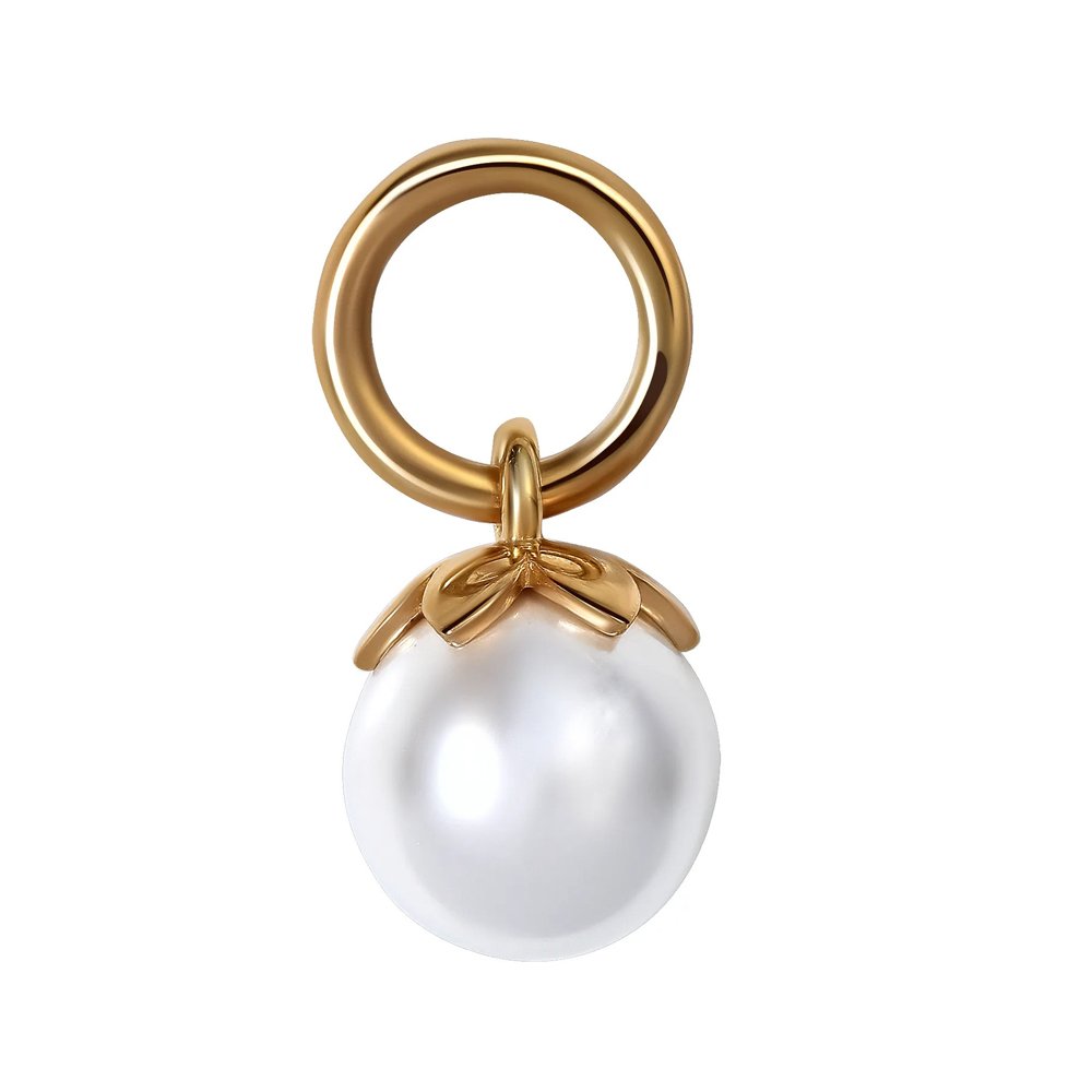 Подвеска из серебра с жемчугом