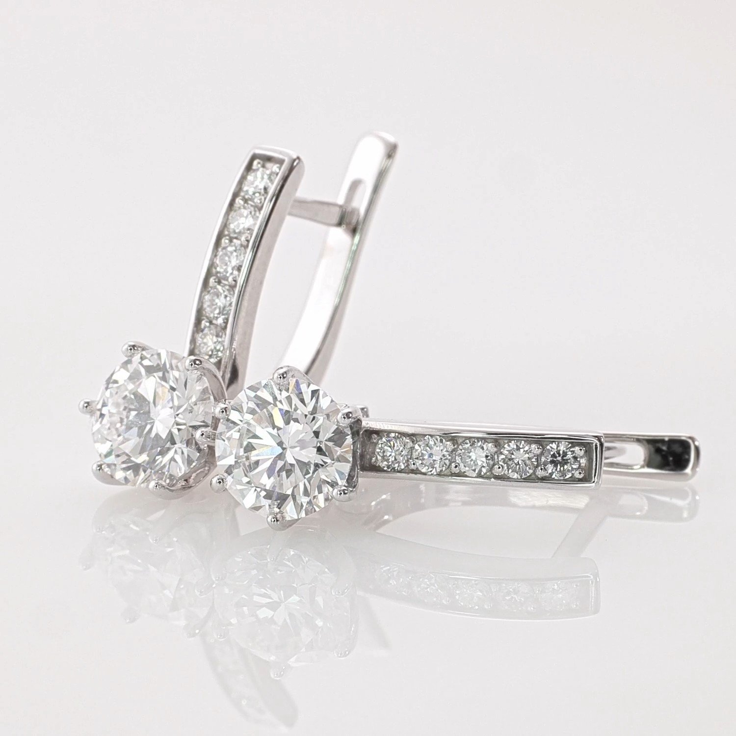 Фото «Золотые серьги SMART DIAMONDS 2,32 карата»